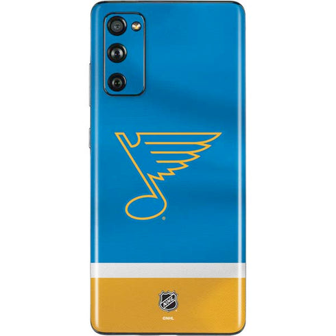 NHL St. Louis Blues Jersey Galaxy S20 Fan Edition Skin